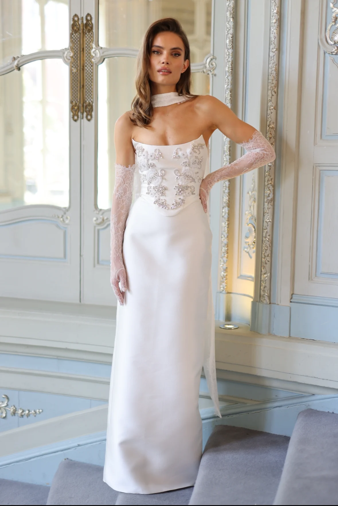 EVERLY GOWN SATIN - Image 5