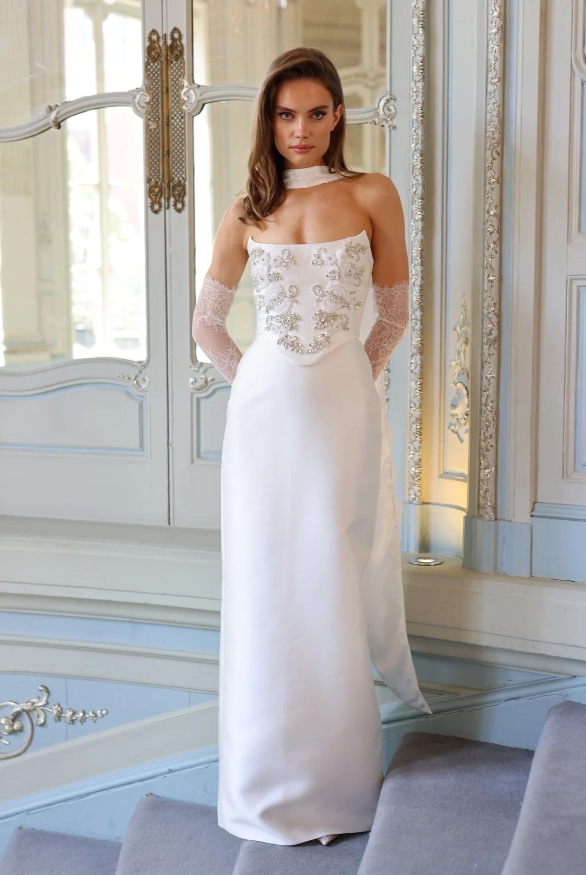 EVERLY GOWN SATIN - Image 7