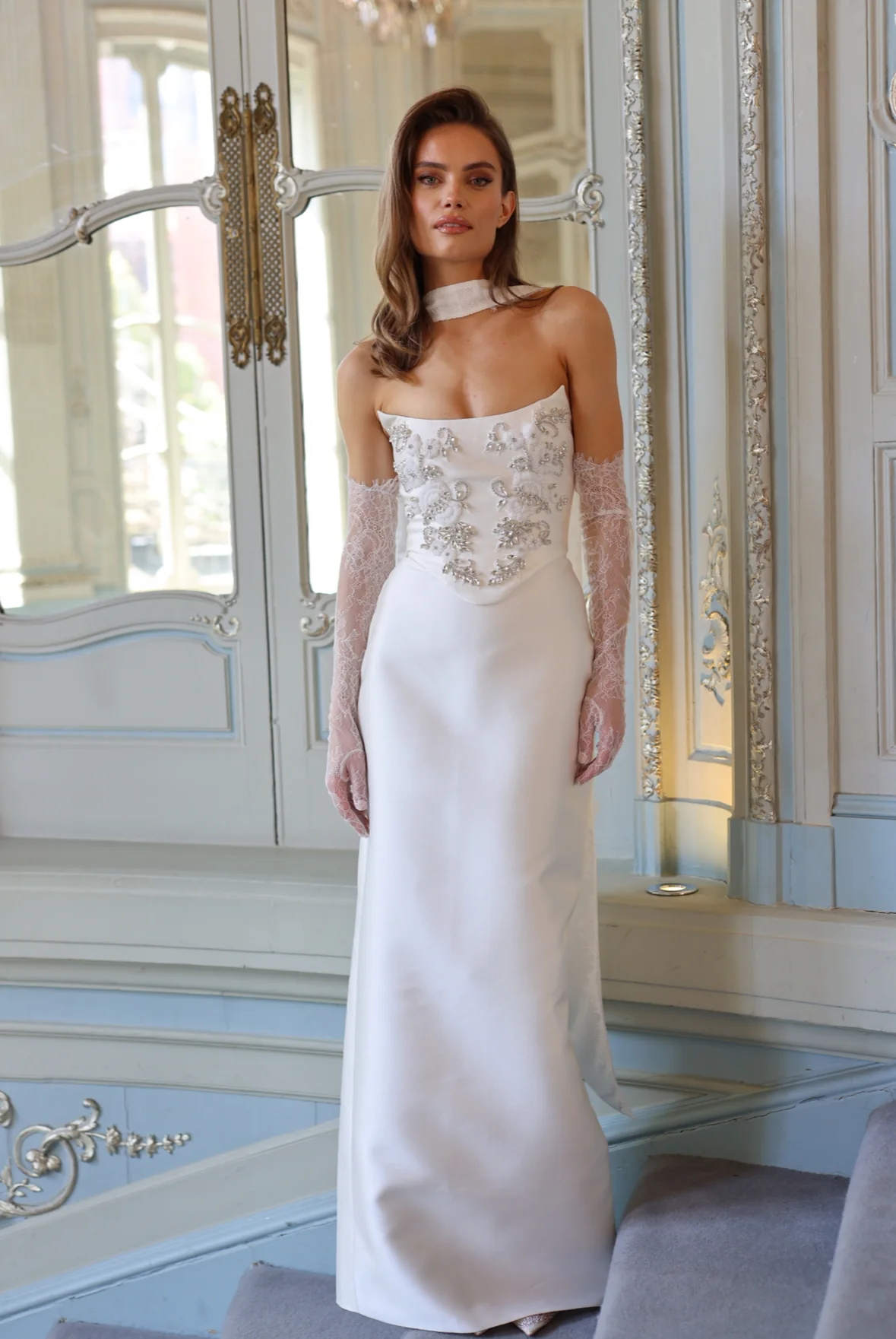 EVERLY GOWN SATIN - Image 9