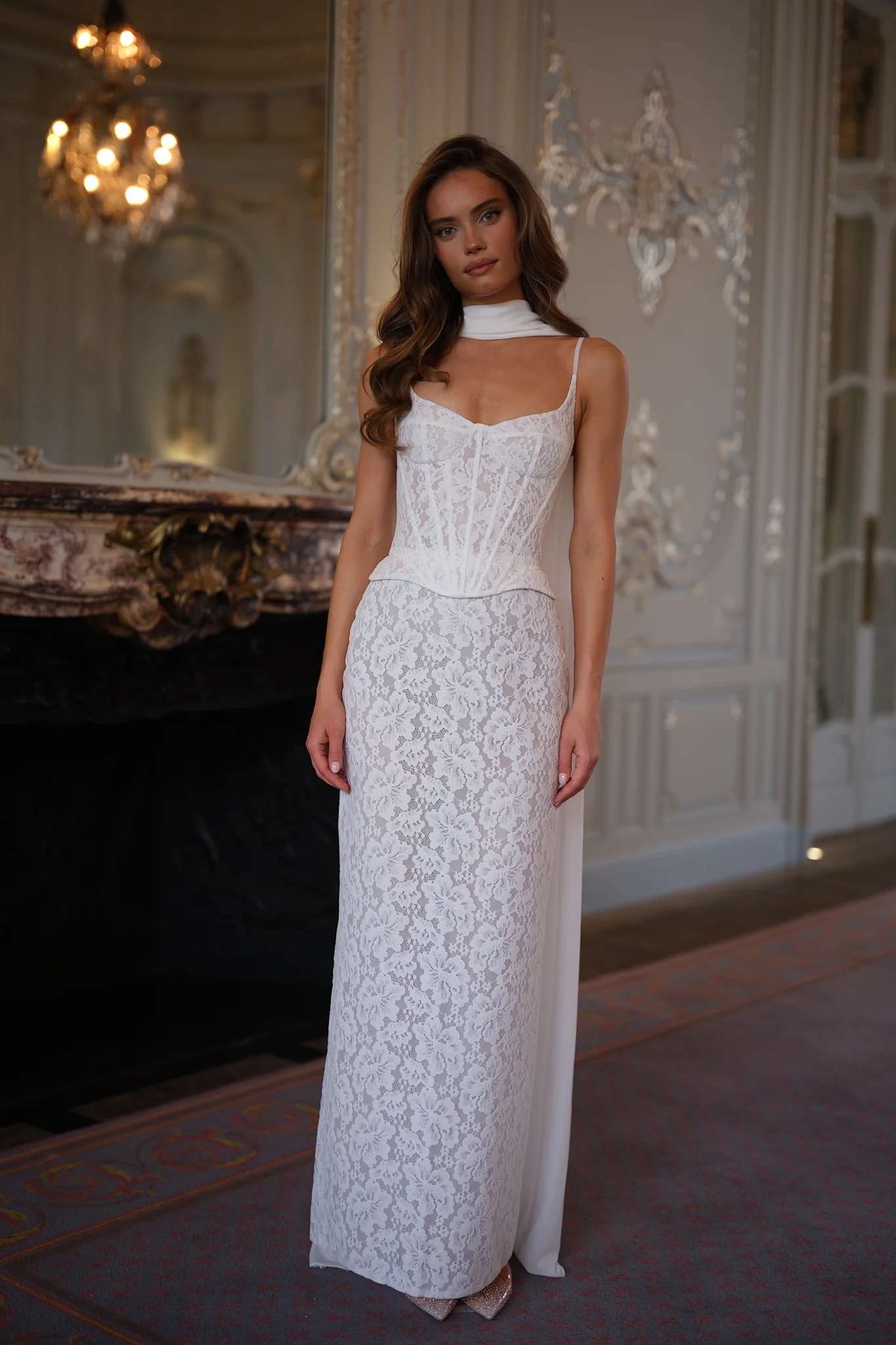 PENELOPE LACE GOWN - Image 7