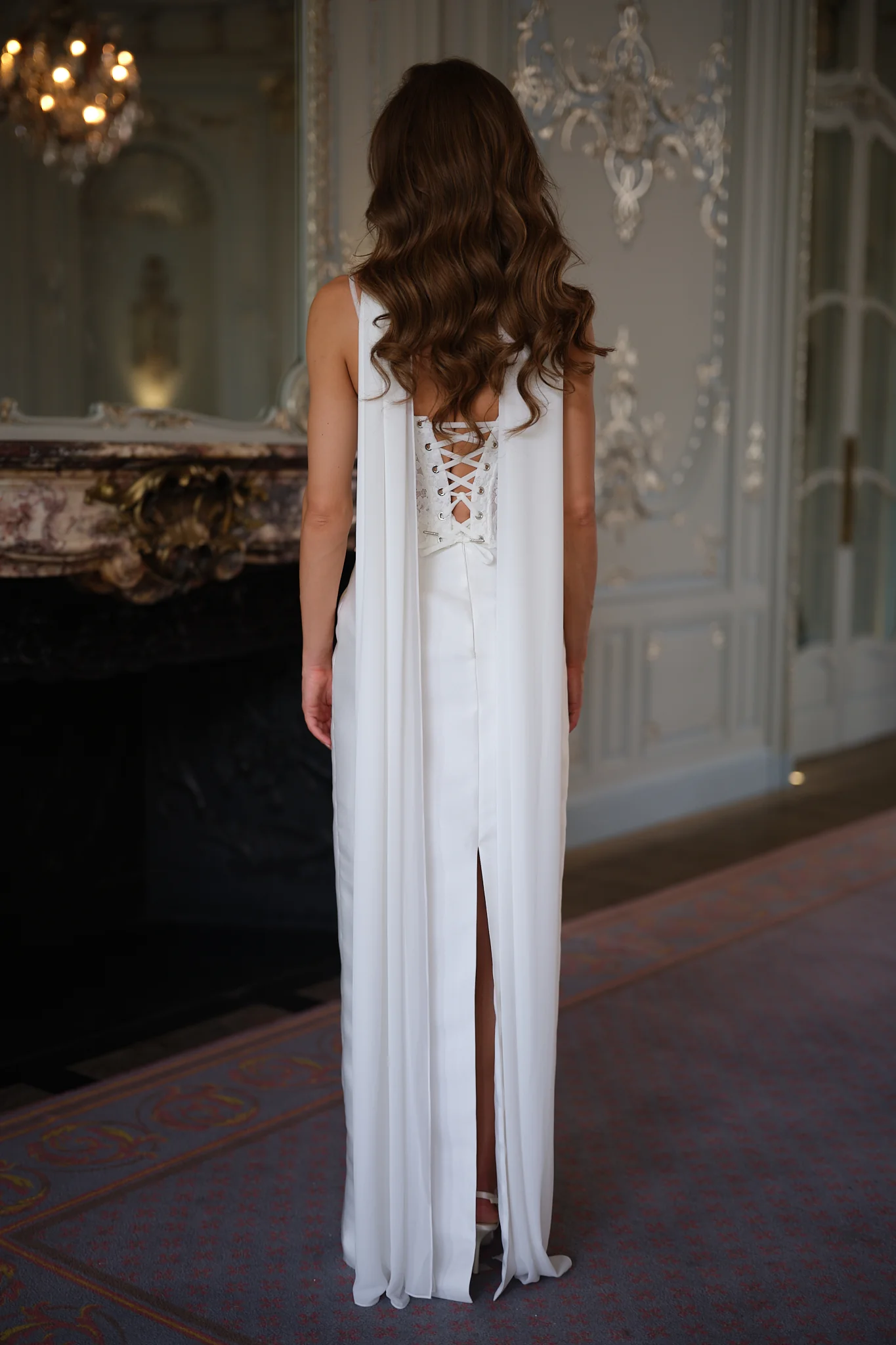 PENELOPE SATIN GOWN - Image 10
