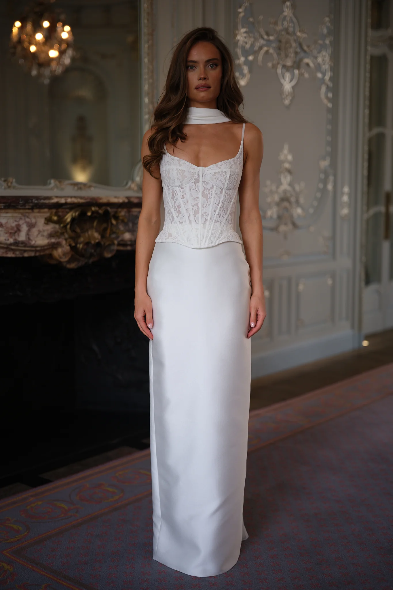 PENELOPE SATIN GOWN - Image 3