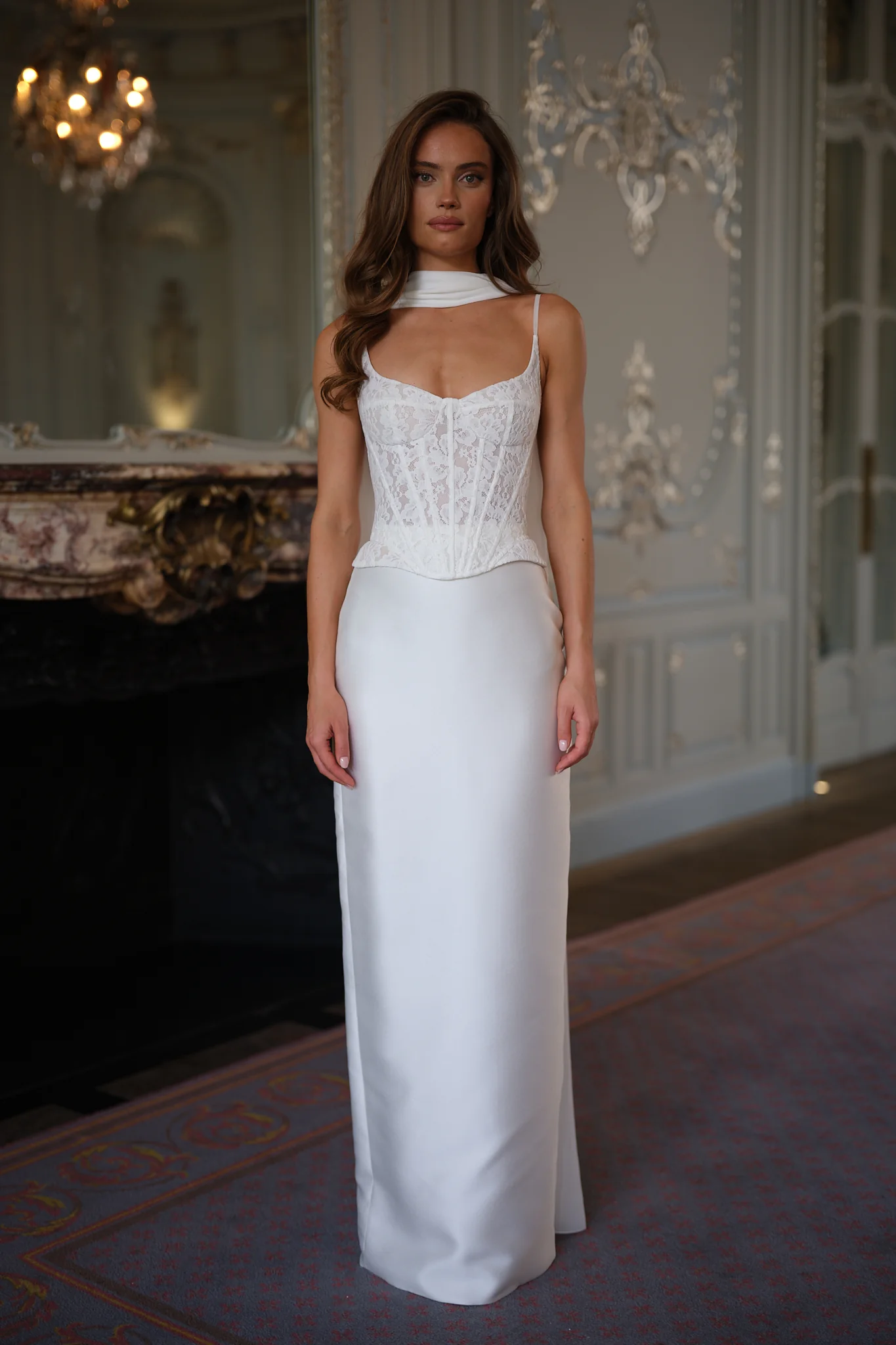 PENELOPE SATIN GOWN - Image 5