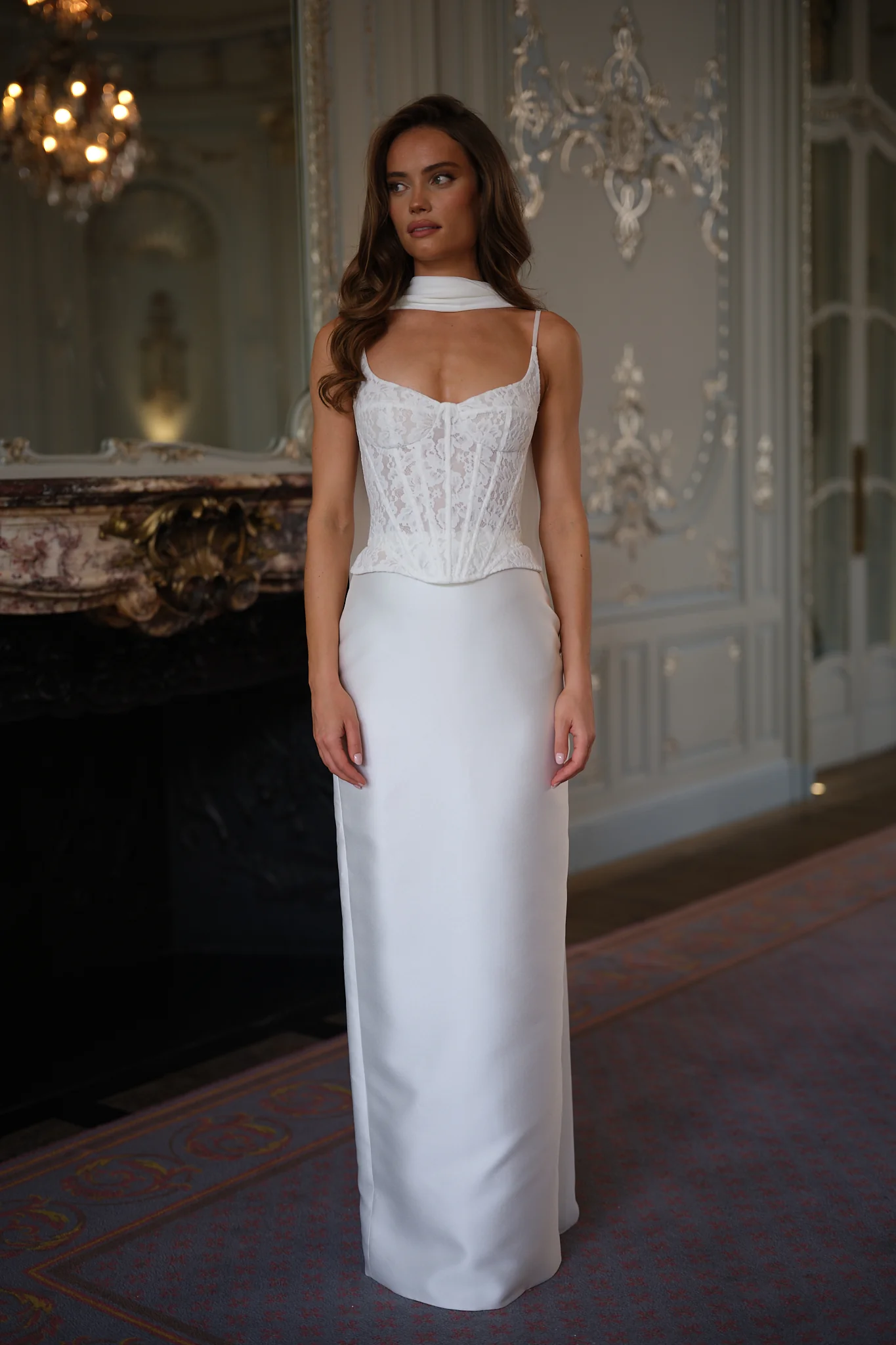PENELOPE SATIN GOWN - Image 7