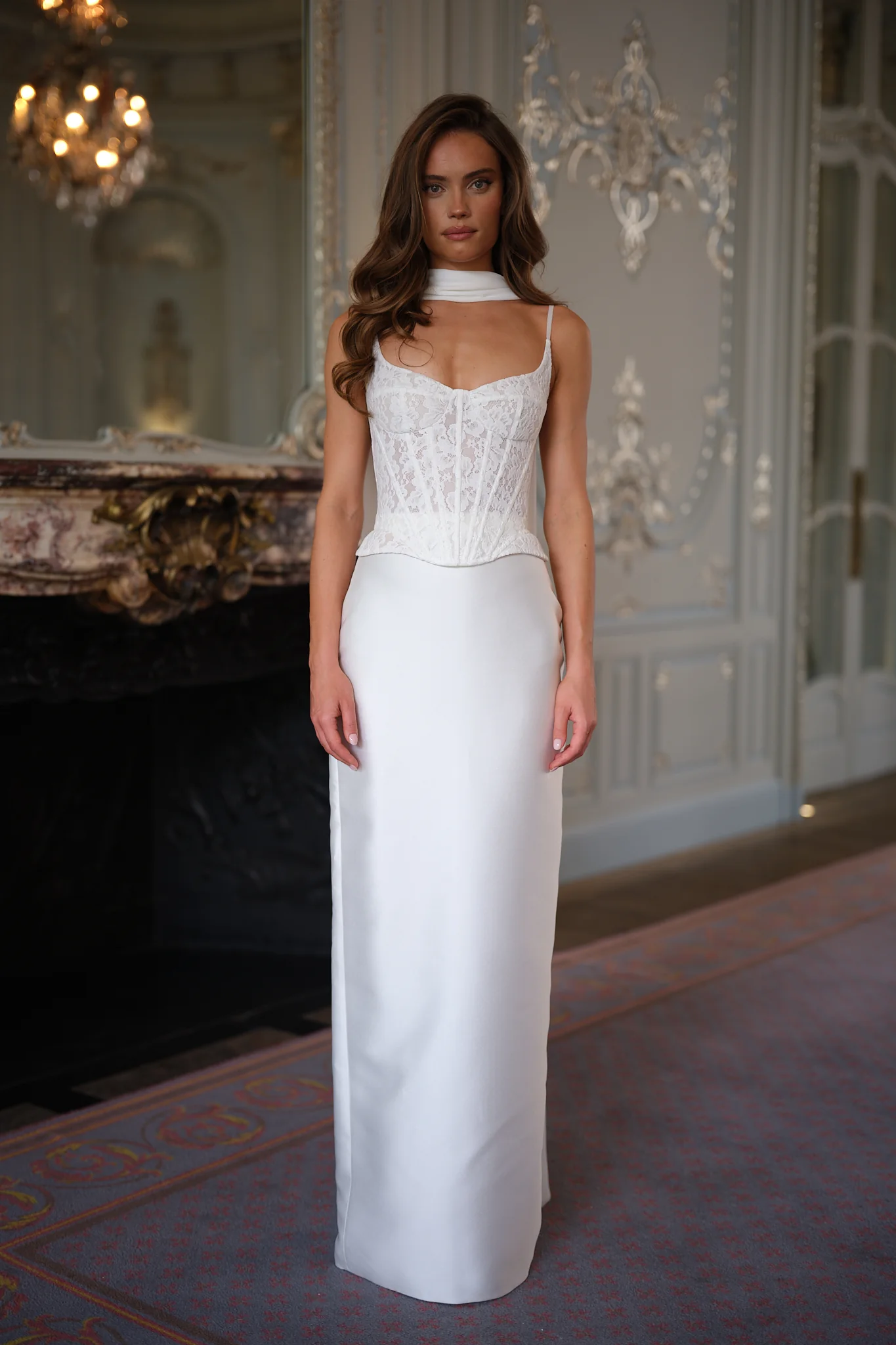PENELOPE SATIN GOWN - Image 9